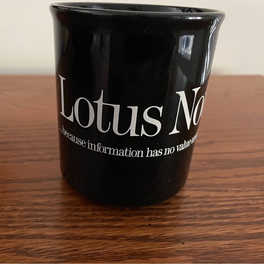 Vintage Lotus Notes Coffee Mug